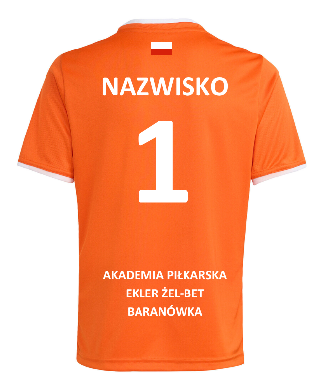 Koszulka meczowa bramkarska krótki rękaw