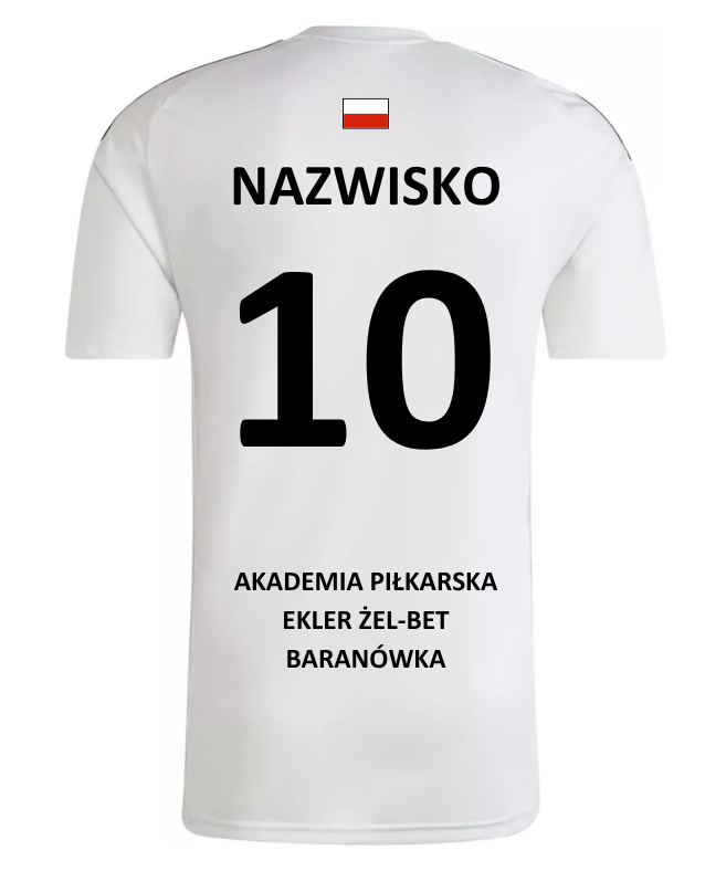Koszulka meczowa biała